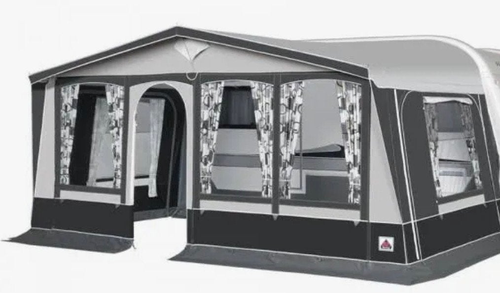Ibiza Dorema 270 zware voortent voor grote caravan omloop 6, Caravans en Kamperen, Ophalen, Xx, Xx, Xx