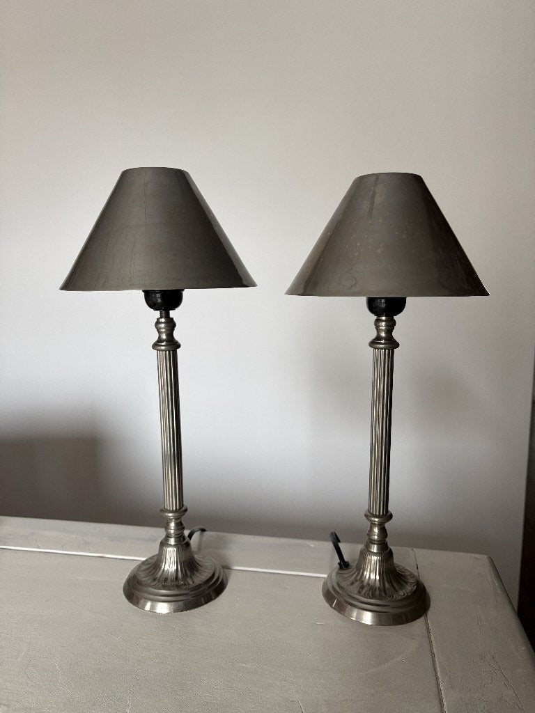 Lamp, Huis en Inrichting, Lampen | Hanglampen, Ophalen, Zo goed als nieuw, Metaal