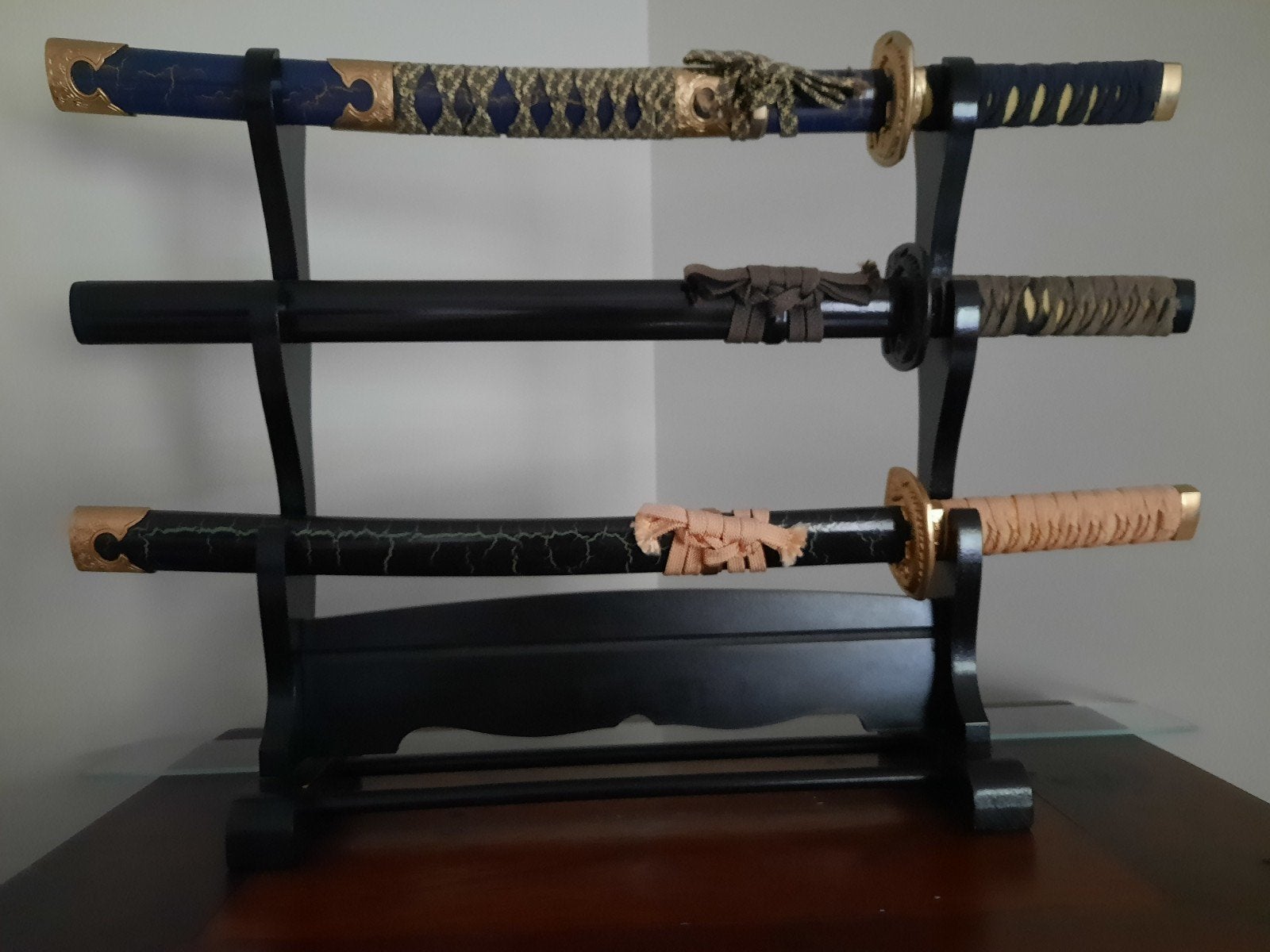 3 Japanse Wakizashi samurai zwaarden, Ophalen of Verzenden, Landmacht, Nederland