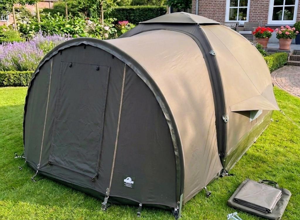 Kans! Nieuwe Karsten tent 240 Full Options ongebruikt., Caravans en Kamperen, Tenten, tot en met 4, Ophalen of Verzenden