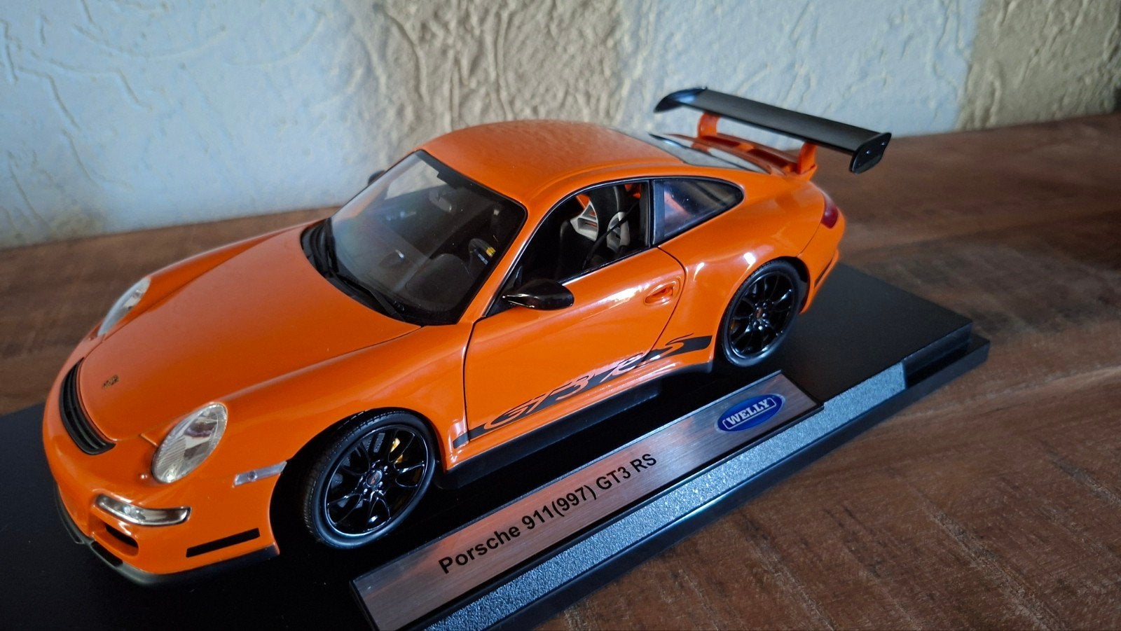 Welly 1:18 Porsche 911 (997) GT3 RS, Hobby en Vrije tijd, Modelauto's | 1:18, Ophalen of Verzenden, Nieuw, Auto, Welly