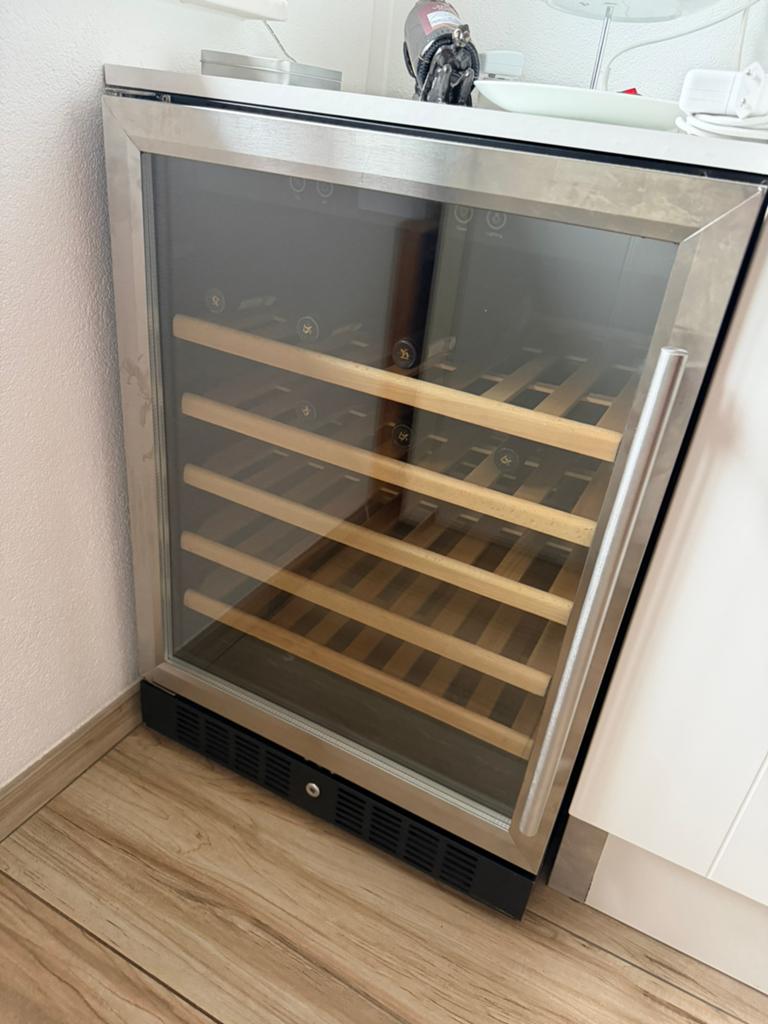 Wijn klimaatkast, Witgoed en Apparatuur, Koelkasten en IJskasten, Zonder vriesvak, Minder dan 85 cm, 60 cm of meer, Ophalen of Verzenden