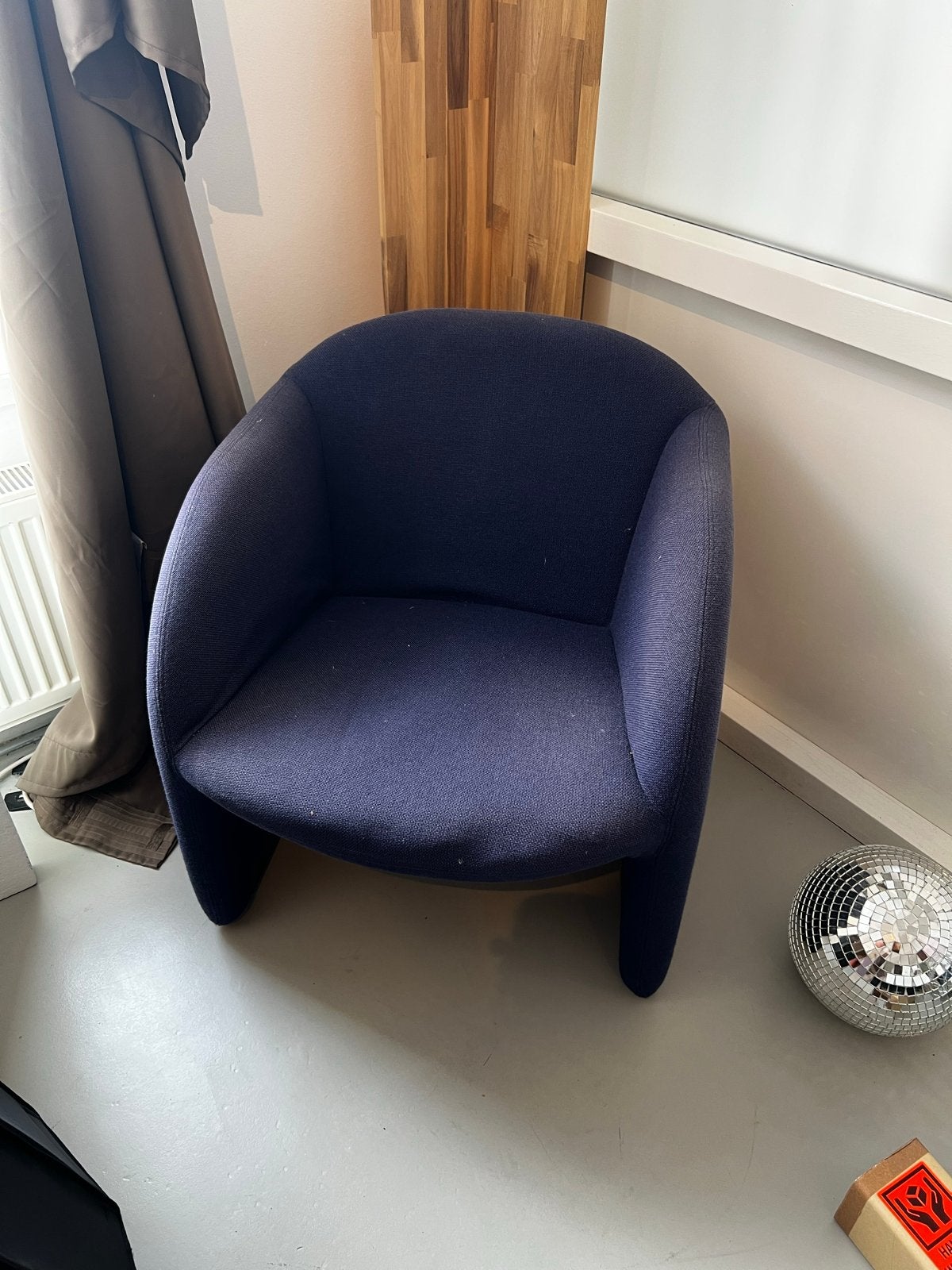 Vintage design Fauteuil Artifort Ben, Ophalen, Gebruikt, Stof, 75 tot 100 cm