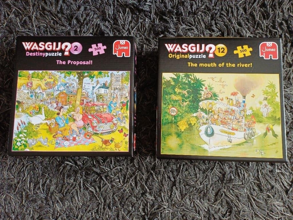 Puzzels Wasgij 500 stukjes, Ophalen of Verzenden, 500 t/m 1500 stukjes, Zo goed als nieuw, Legpuzzel