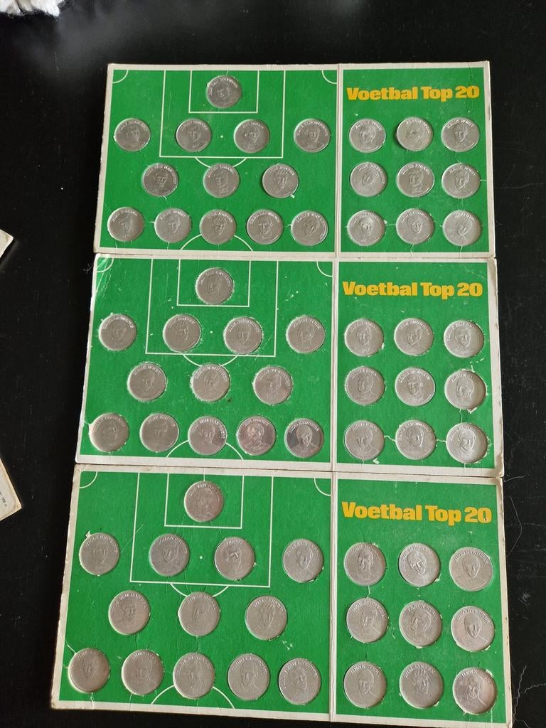 Voetbal Top 20 Nederlands elftal munten 1970, Ophalen, Overige binnenlandse clubs