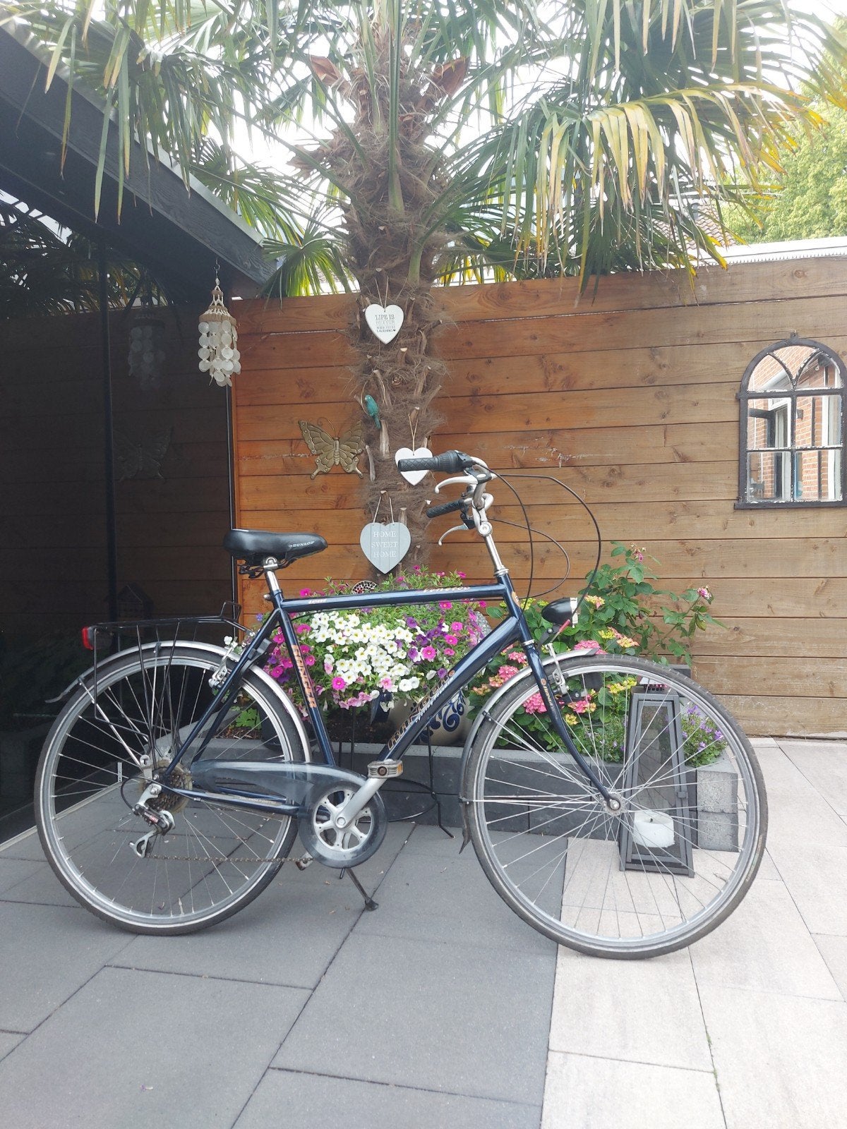 Stations Fiets/Herenfiets Merk Ranger veneto, Fietsen en Brommers, Gebruikt, Velgrem, Versnellingen, 56 cm of meer