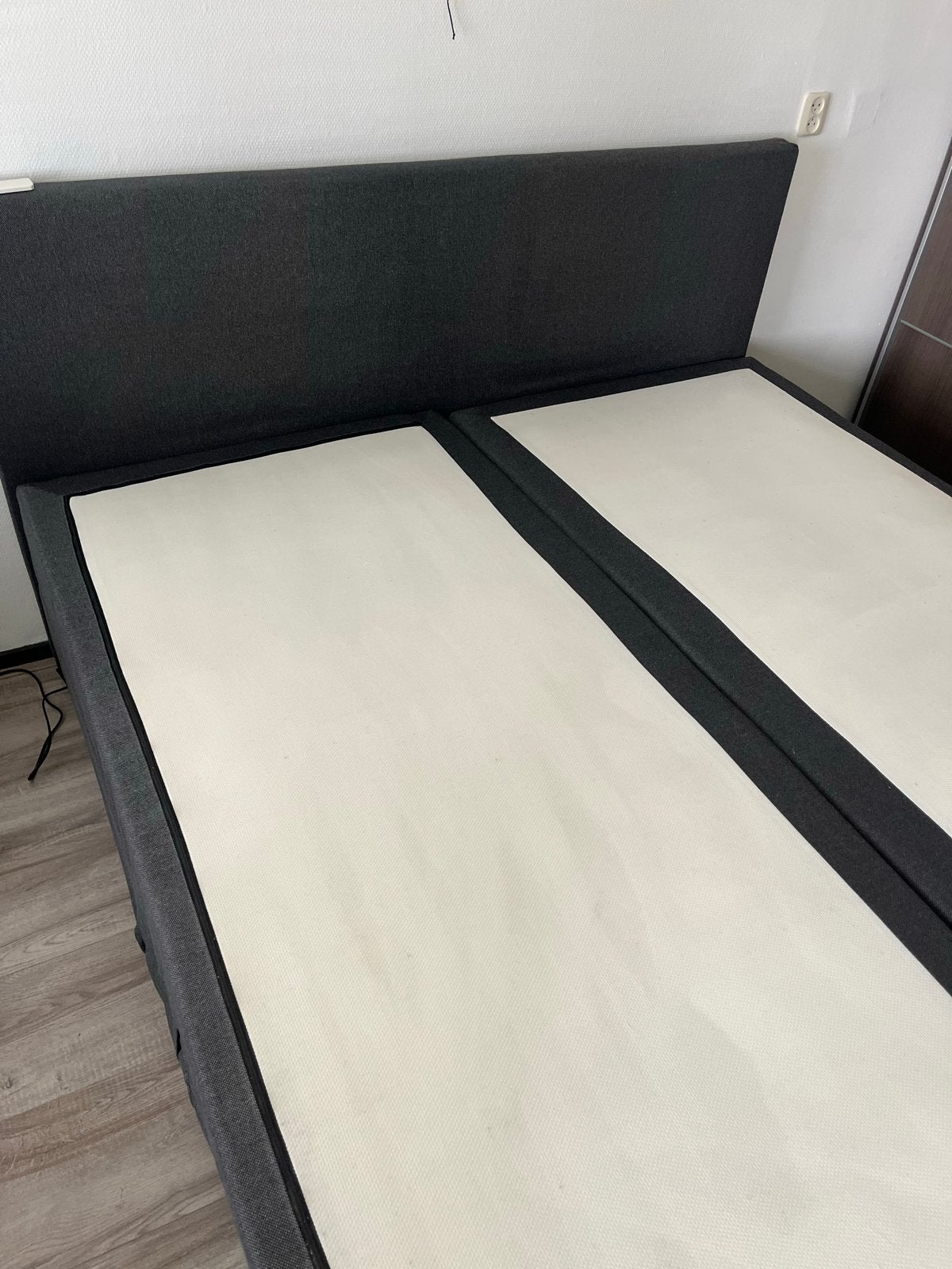 Tweepersoons boxspring 180x200 cm, Ophalen, Gebruikt, Tweepersoons, 180 cm