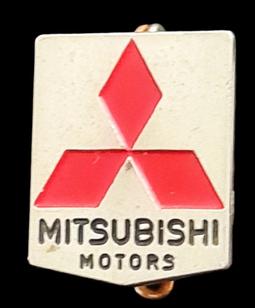 Mitsubishi Motors broche -, Verzamelen, Verzenden, Nieuw, Transport, Speldje of Pin