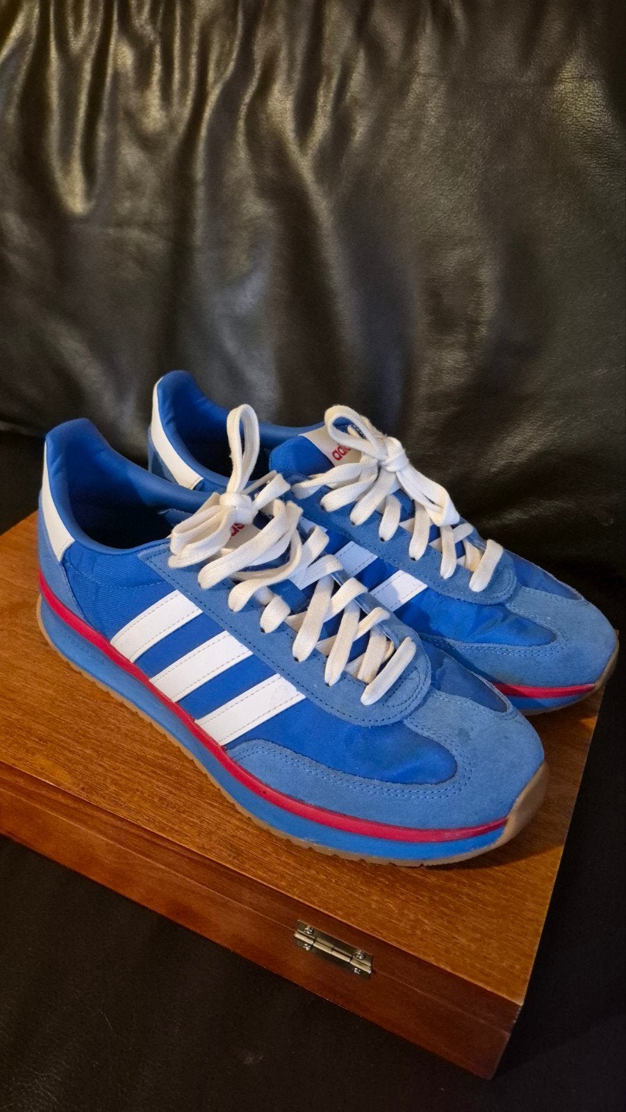 Adidas maat 43, Ophalen, Blauw, Nieuw, Sneakers of Gympen