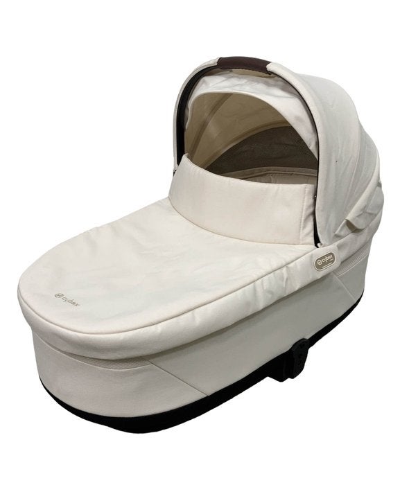 CYBEX Gold Cot S Lux Seashell Beige + regenhoes ZGAN, Ophalen, Zo goed als nieuw, Kinderwagen, Overige merken