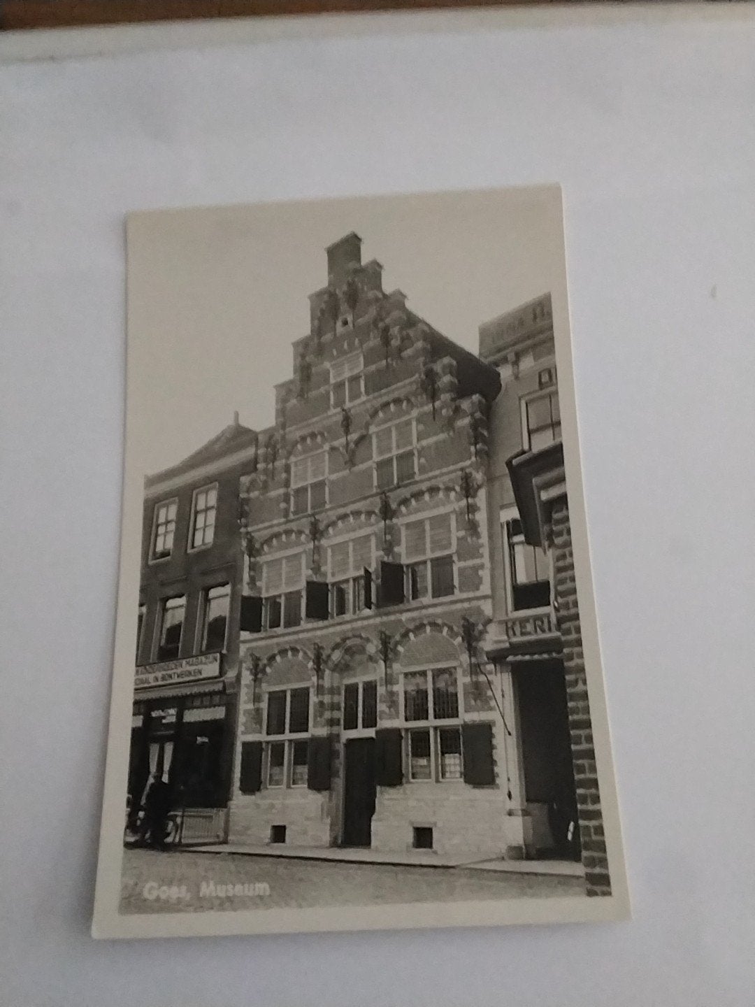 Oude Ansichtkaart Goes Museum - Historisch Gebouw, Ophalen of Verzenden, Zeeland