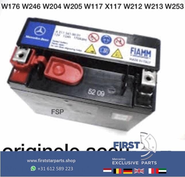 BACKUP ACCU W176 W246 W117 W156 W204 W205 W212 W213 W253 W16, Gebruikt, -, -, -