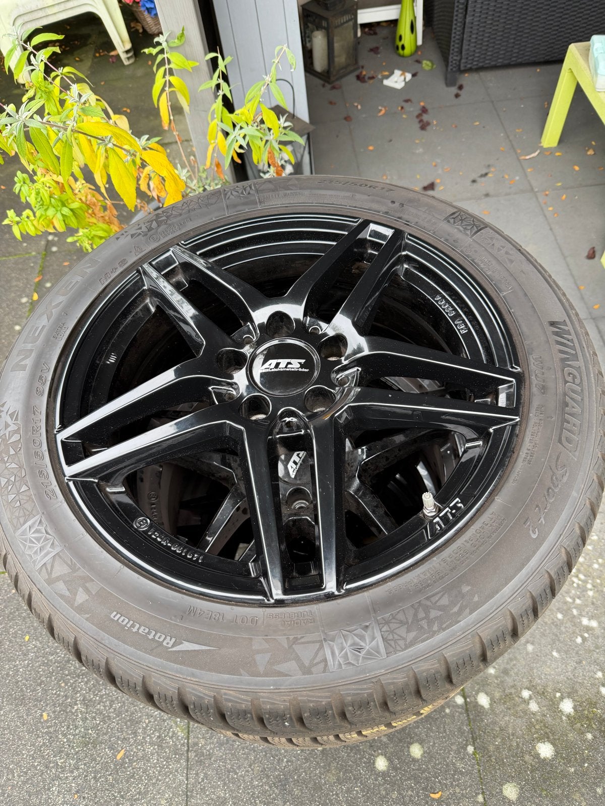 NEXEN WINGUARD Sport 2 winterbanden met ATS velgen, Auto-onderdelen, Banden en Velgen, 17 inch, Personenwagen, Gebruikt