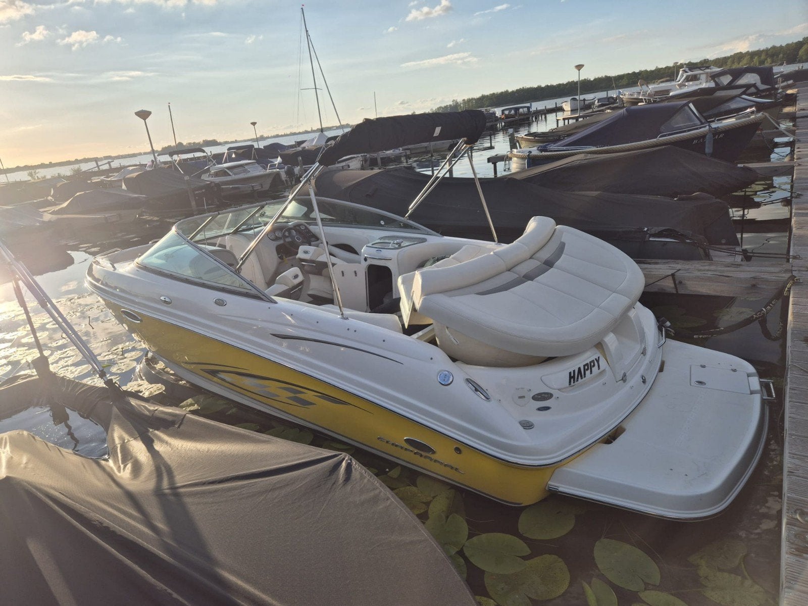 CHAPARRAL 246 SSI met Mercruiser 350 MPI en Duoprop, Ophalen
