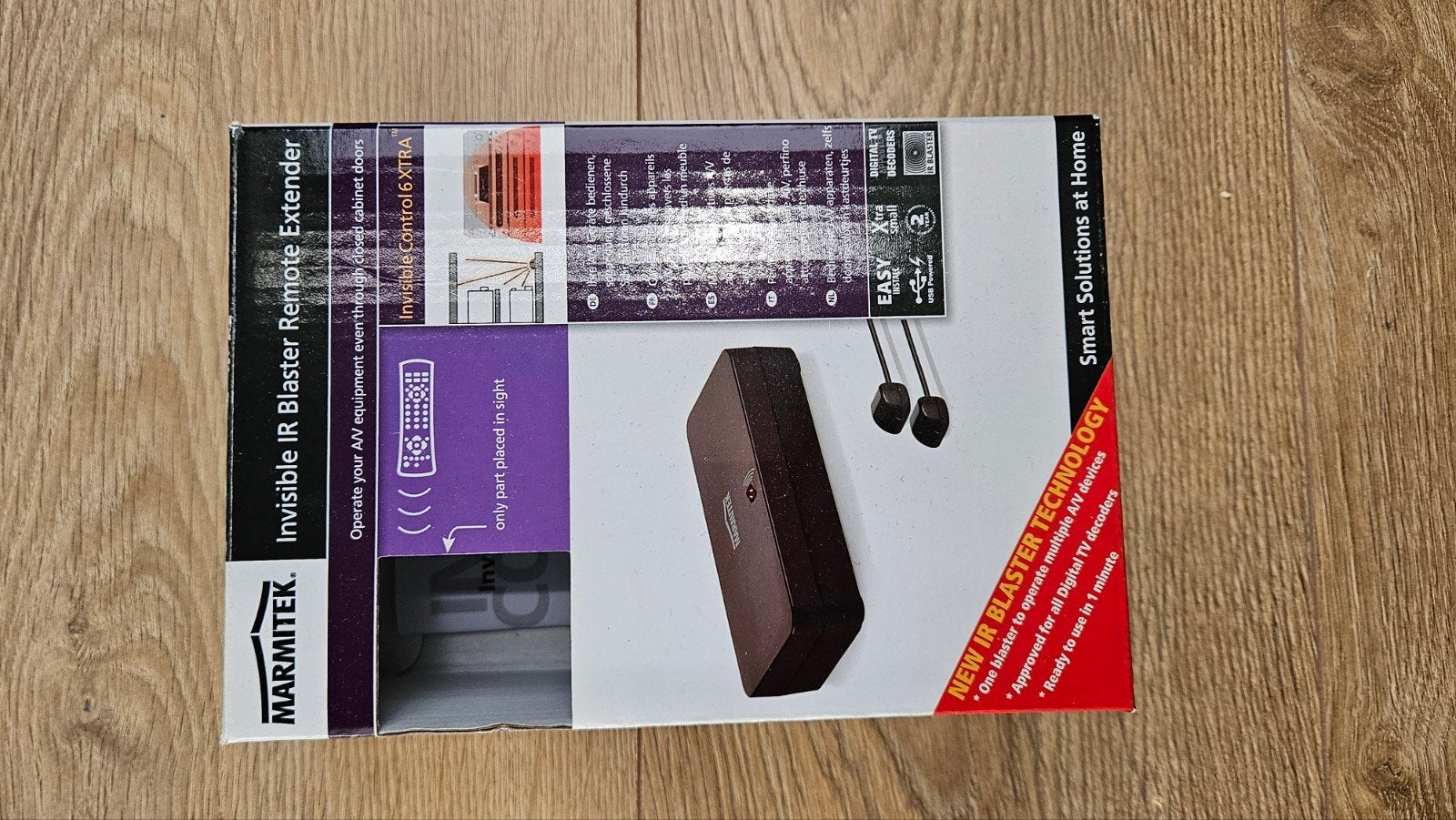 Marmitek Invisible IR Blaster Remote Extender, Ophalen of Verzenden, Zo goed als nieuw, Origineel, Mediaspeler