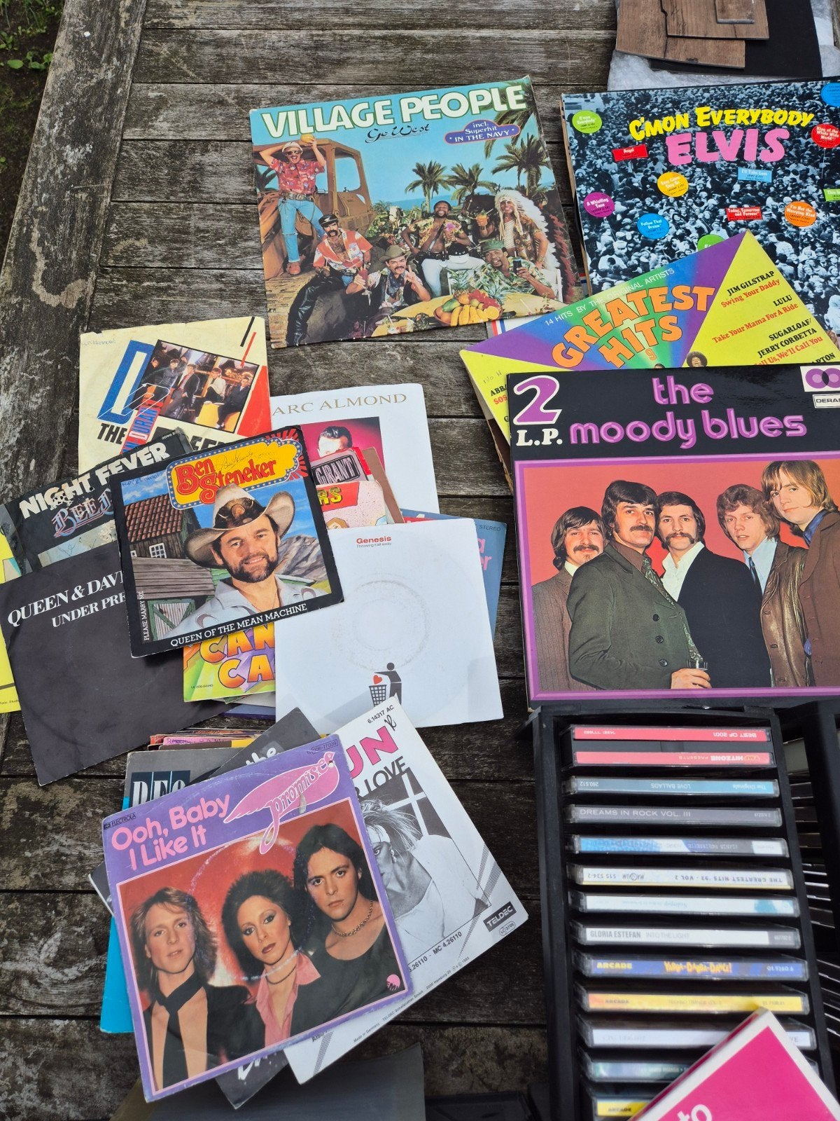 Leuke party singles en langspeelplaten en cd's, Gebruikt, 10 inch, Single, Ophalen of Verzenden
