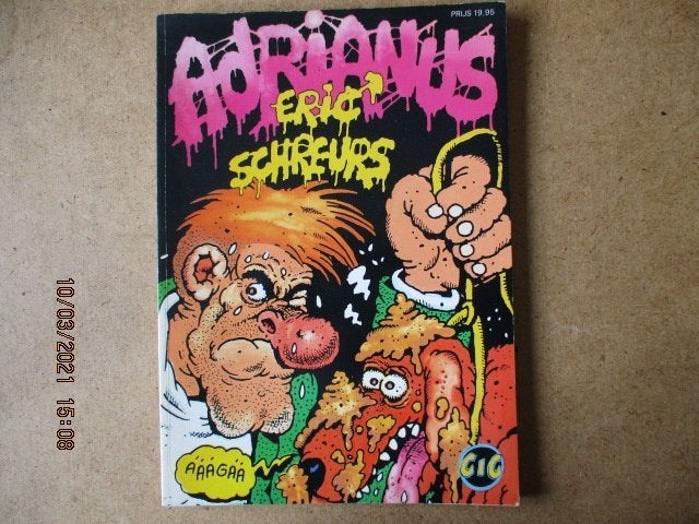 adv0329 eric schreurs - adrianus, Eén stripboek, Ophalen, Gelezen