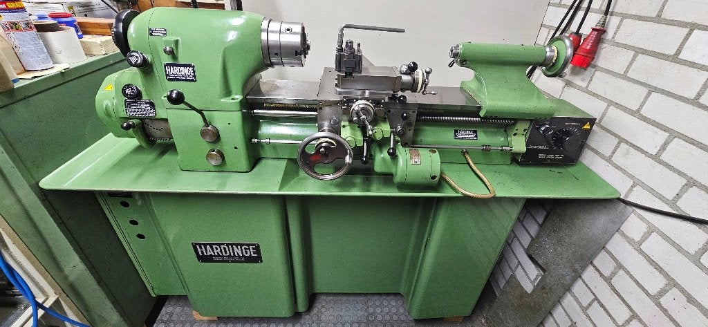 Hardinge precisie draaimachine, Doe-het-zelf en Verbouw, Ophalen, Gebruikt, Metaaldraaibank, Minder dan 500 mm