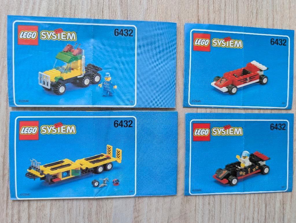 6432 LEGO City Speedway Transport, Ophalen of Verzenden, Zo goed als nieuw, Complete set, Lego