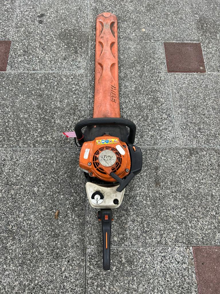 Stihl HS 82 R, Tuin en Terras, Heggenscharen, Ophalen of Verzenden, Gebruikt, Benzine, Stihl