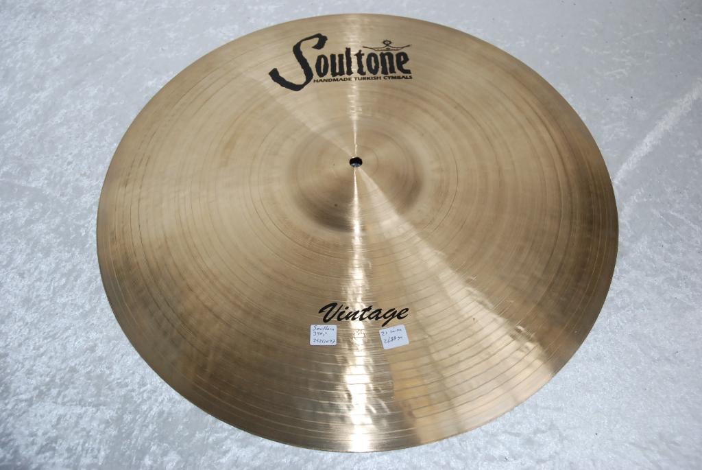 NIEUW! Soultone Vintage ride bekken 2688gr 21 inch <25251047, ., Drums of Percussie, Nieuw, Ophalen of Verzenden