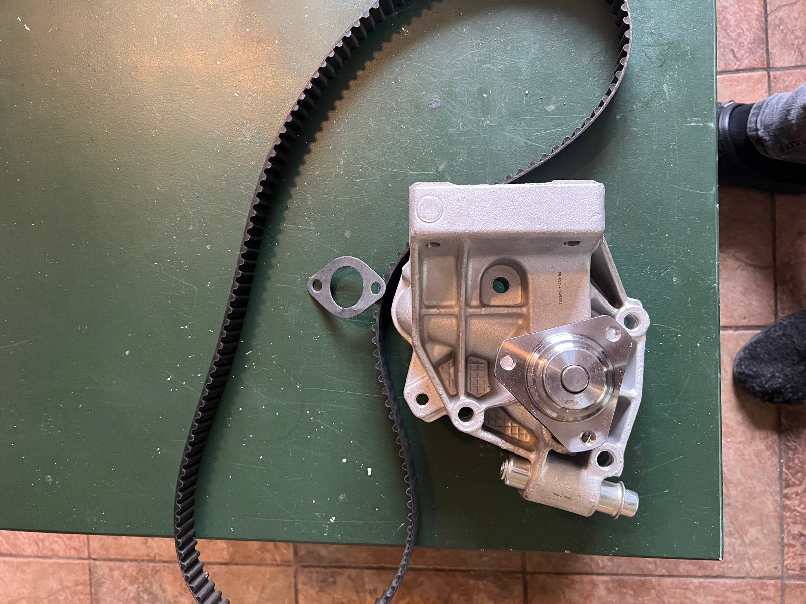 Waterpomp en riem fiat ducato 2.8 JTD, Ophalen of Verzenden, Nieuw, Fiat