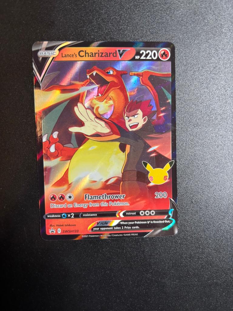 Lance's Charizard V (SWSH 133), Ophalen of Verzenden, Zo goed als nieuw