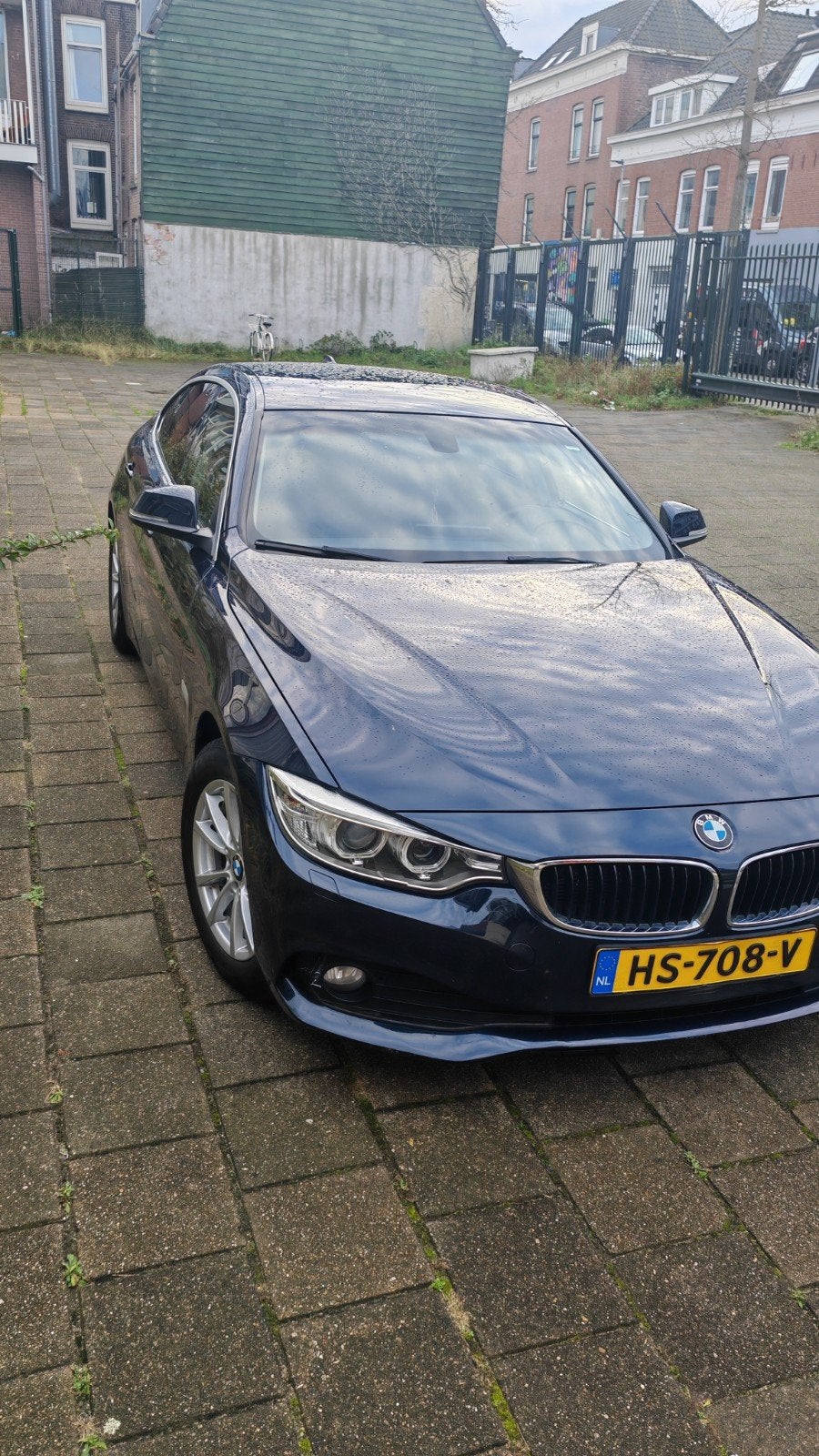 BMW 4-Serie 2.0 418D Gran Coupe 2015 Blauw, Auto's, BMW, 745 kg, Achterwielaandrijving, 1995 cc, Blauw