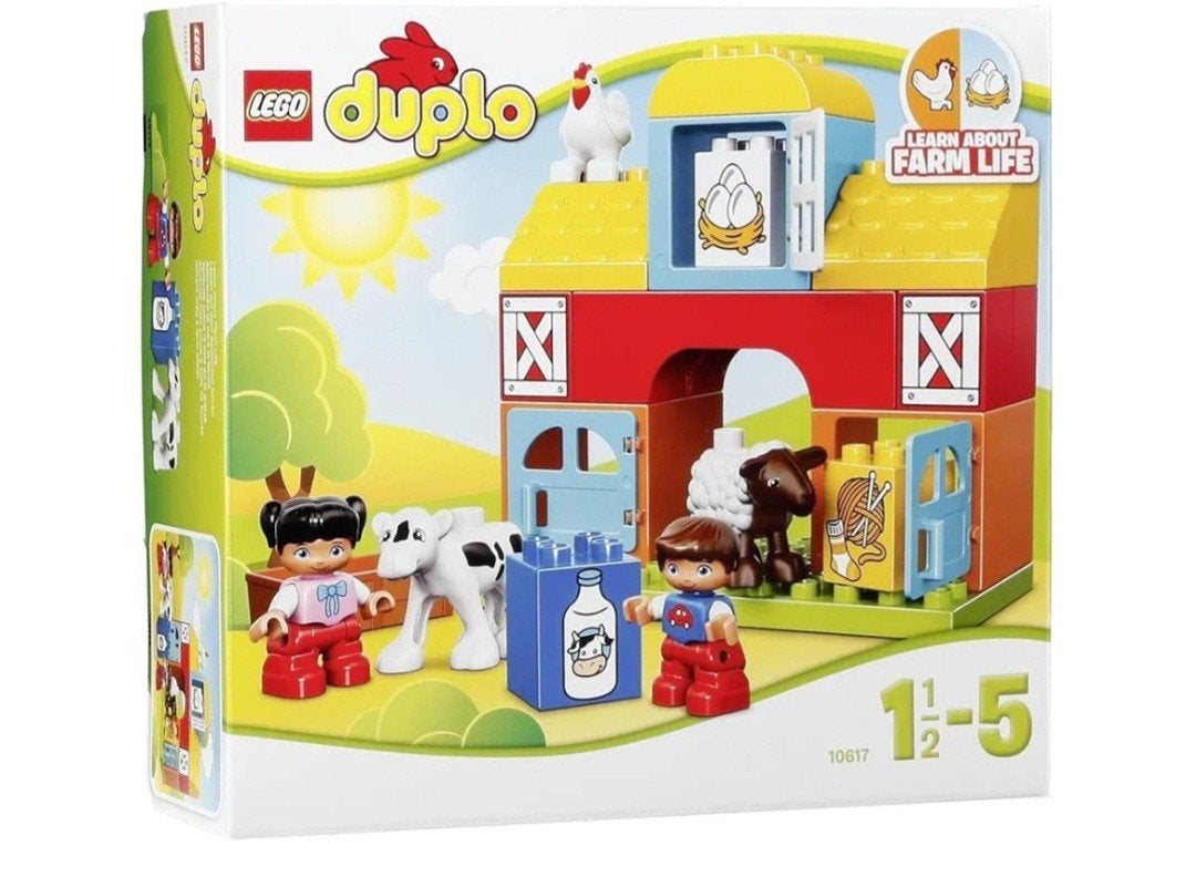 LEGO Duplo 10617 Mijn Eerste Boerderij (1.5-5 jaar), Kinderen en Baby's, Ophalen of Verzenden, Gebruikt, Complete set, Duplo