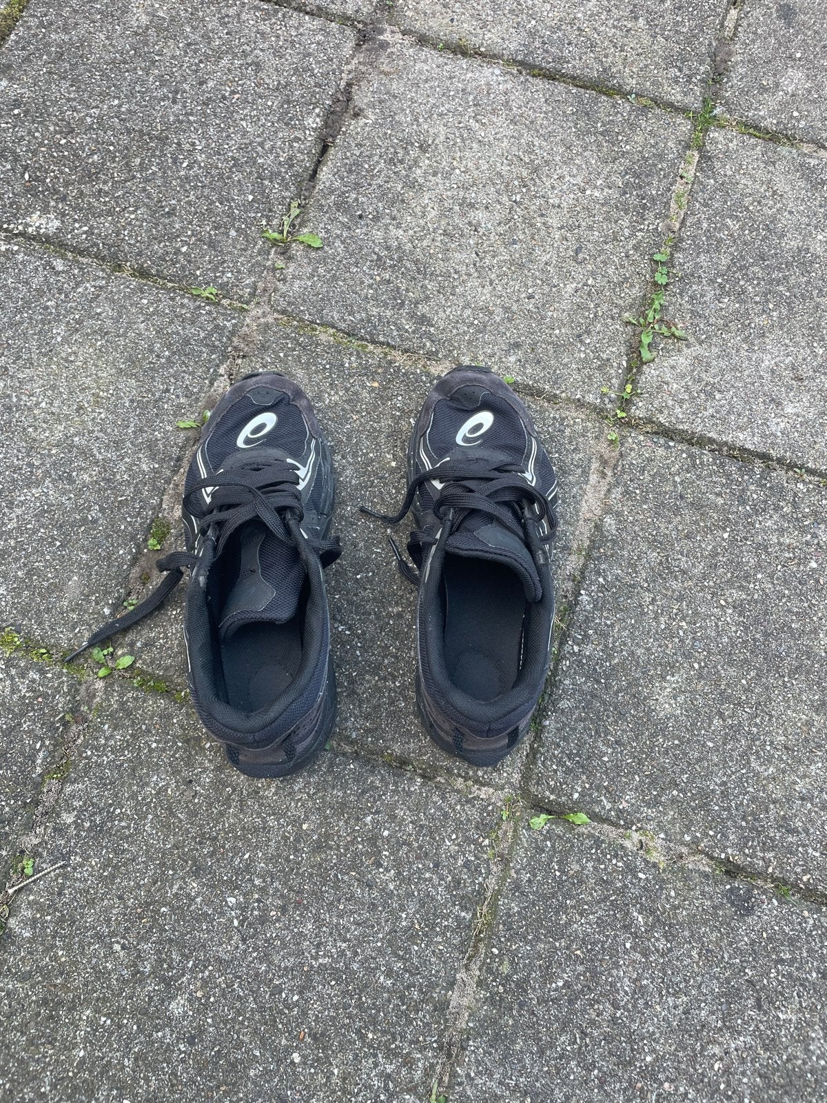 ASICS Gel-Kayano 14 sneakers - Zwart - Maat 41.5, Ophalen of Verzenden, Gedragen, Zwart, Sneakers of Gympen