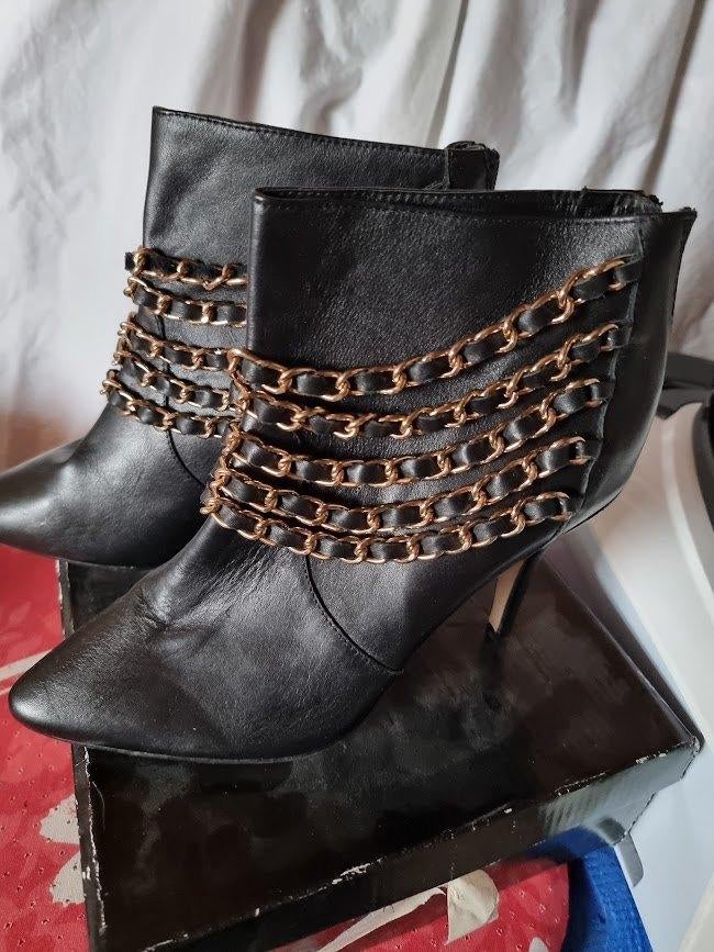 Enkel laarzen maat 40 Glamour style, Pumps, Glamour, Zwart, Nieuw