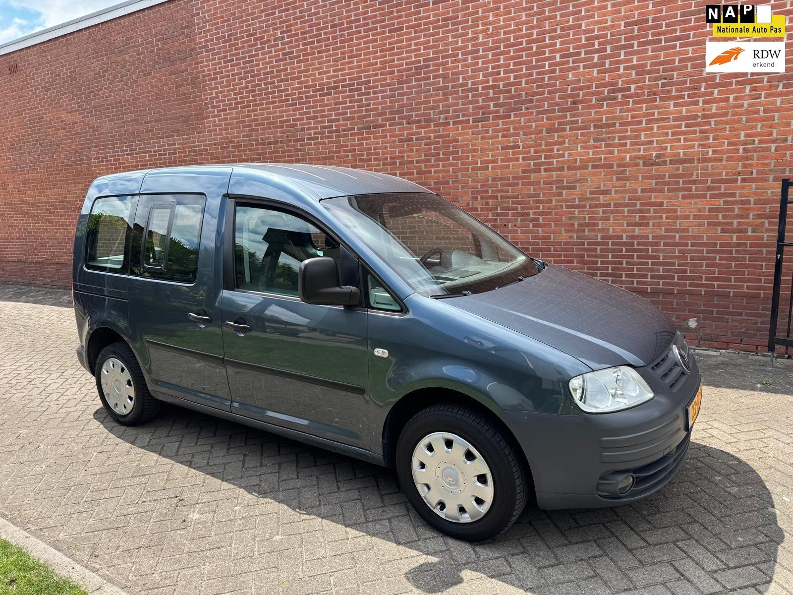 Volkswagen Caddy 1.6 Turijn Comfort 5p. Airco Cruise, Auto's, Voorwielaandrijving, Gebruikt, Overige modellen, 4 cilinders