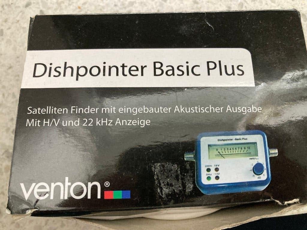 Venton Dishpointer Basic Plus Satelliet Finder, Ophalen of Verzenden, Zo goed als nieuw, (Schotel)antenne-accessoires, Overige merken