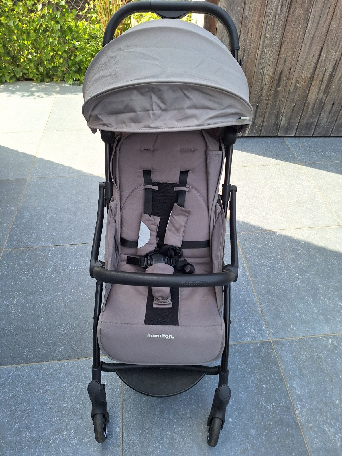 Hamilton by Yoop x1 plus buggy met regenhoes Grey, Ophalen, Regenhoes