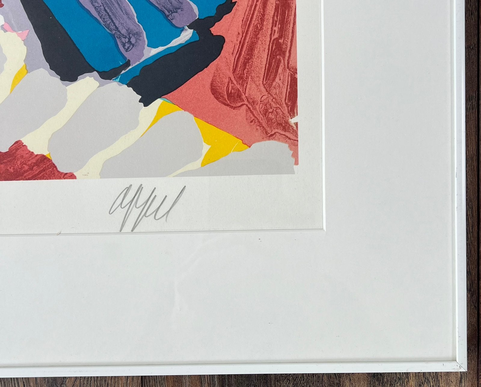 Karel Appel, fraaie handgesigneerde litho uit 1978, Ophalen