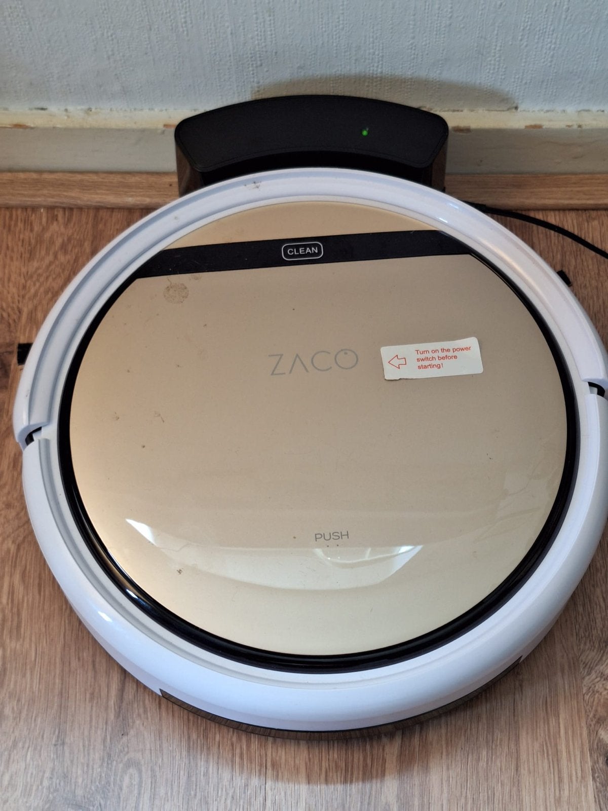 Zaco Robotstofzuiger -  nieuw met dweil functie, Nieuw, Ophalen of Verzenden, Robotstofzuiger, Reservoir