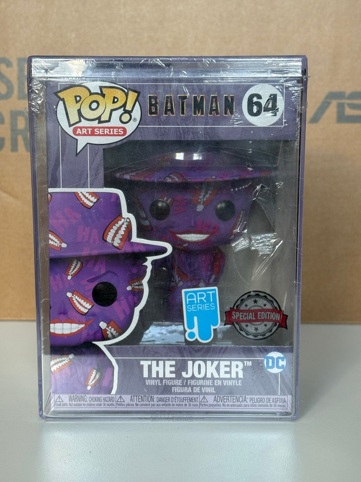 Funko Pop! Art Series Batman The Joker 64 Special Edition, Ophalen of Verzenden, Nieuw