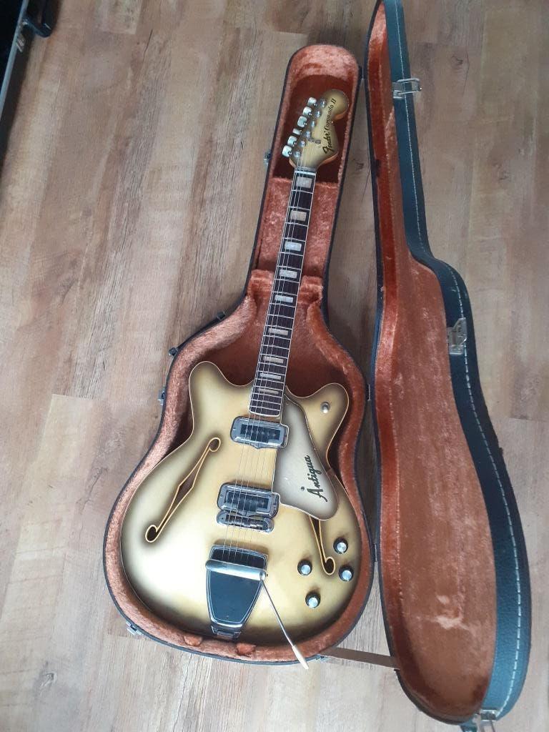 Fender Coronado Antiqua uit 1967, Ophalen, Gebruikt, Semi-solid body, Fender