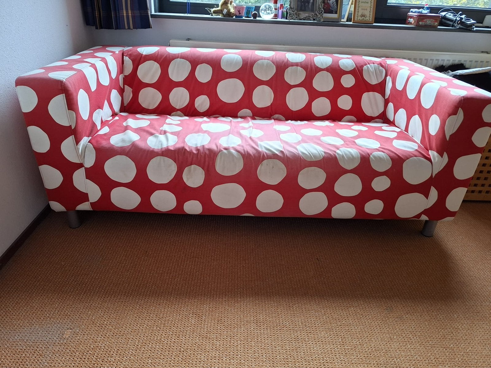 GRATIS OPHALEN - KLIPPAN IKEA bank 180x88x66, Huis en Inrichting, Ophalen, Gebruikt, 150 tot 200 cm, Tweepersoons