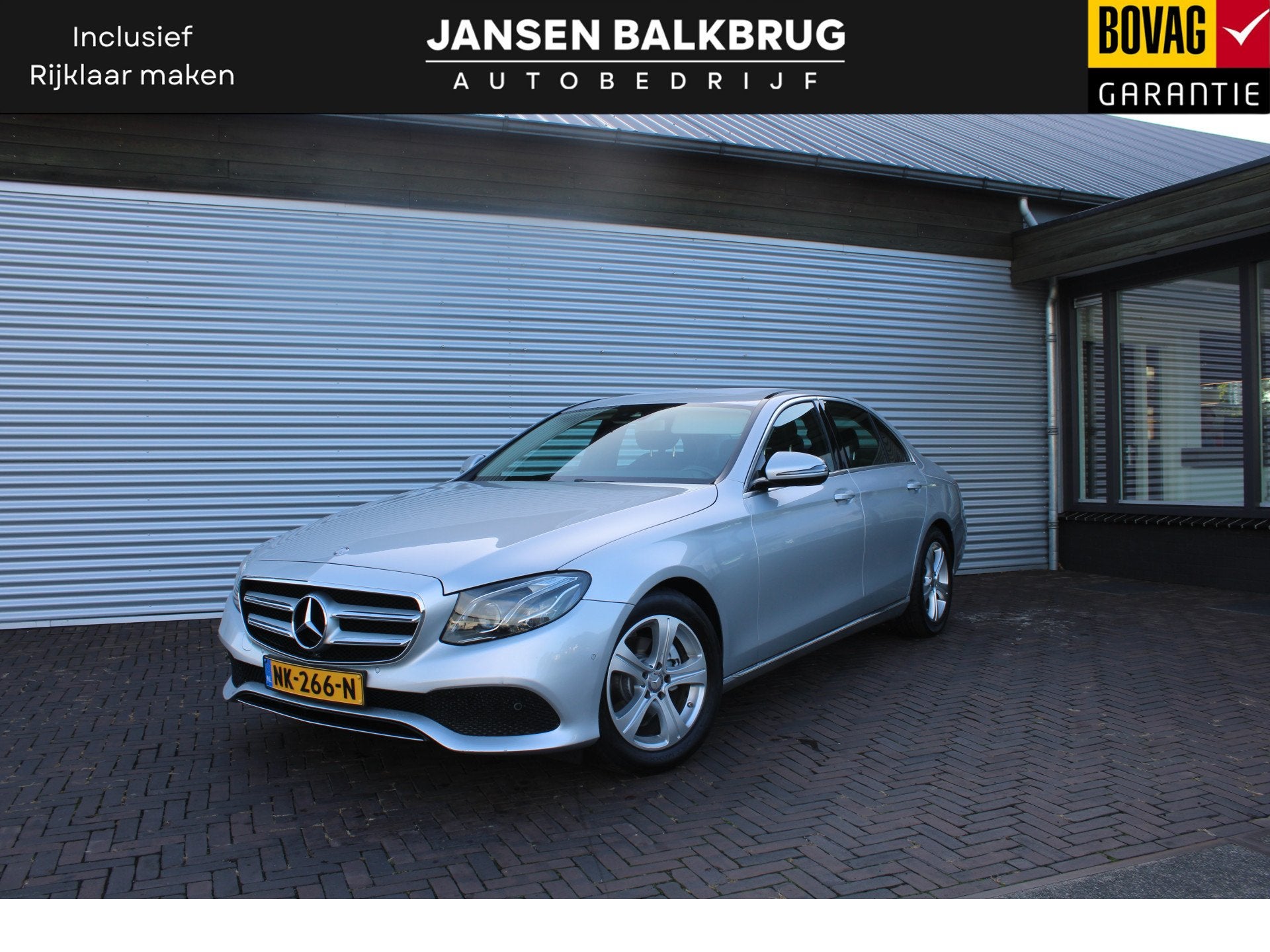 Mercedes-Benz E-Klasse 200 Prestige Plus sfeer licht, Auto's, Automaat, 12 maanden, Gebruikt, 4 cilinders