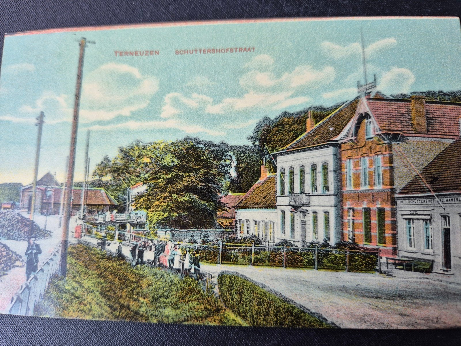 De Schuttershofstraat in Terneuzen begin 1900de, Ophalen of Verzenden, Voor 1920, Zeeland