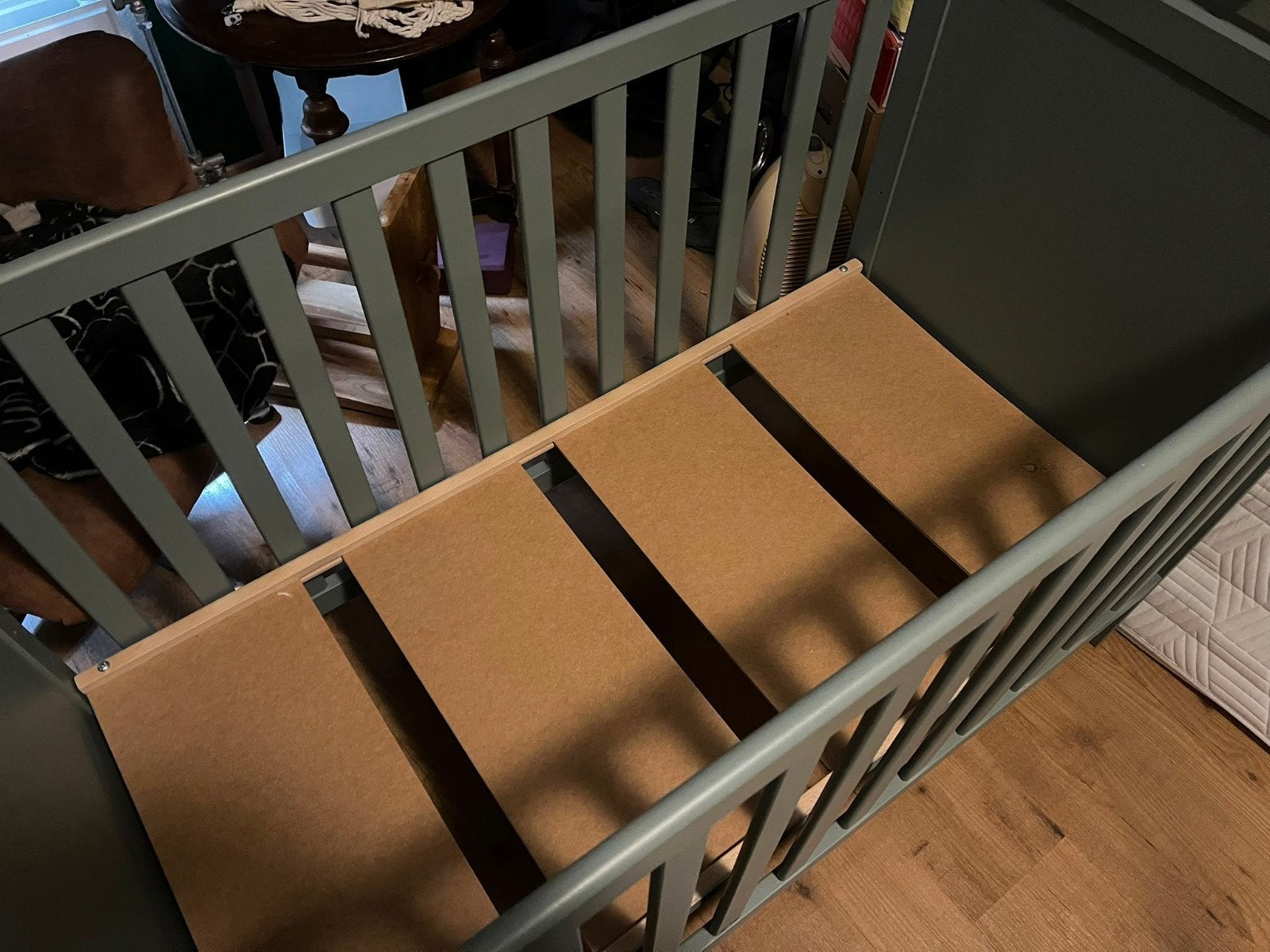 Ledikantje met pretura matras superior flow, Ophalen, Zo goed als nieuw, Ledikant