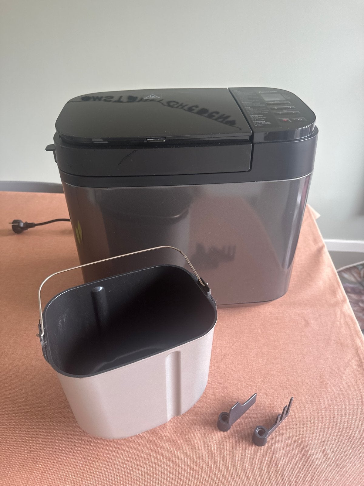 Panasonic Broodbakmachine met timer en diverse programma's, Witgoed en Apparatuur, Broodbakmachines, Meer dan 10 programma's, 800 tot 1200 gram deeg