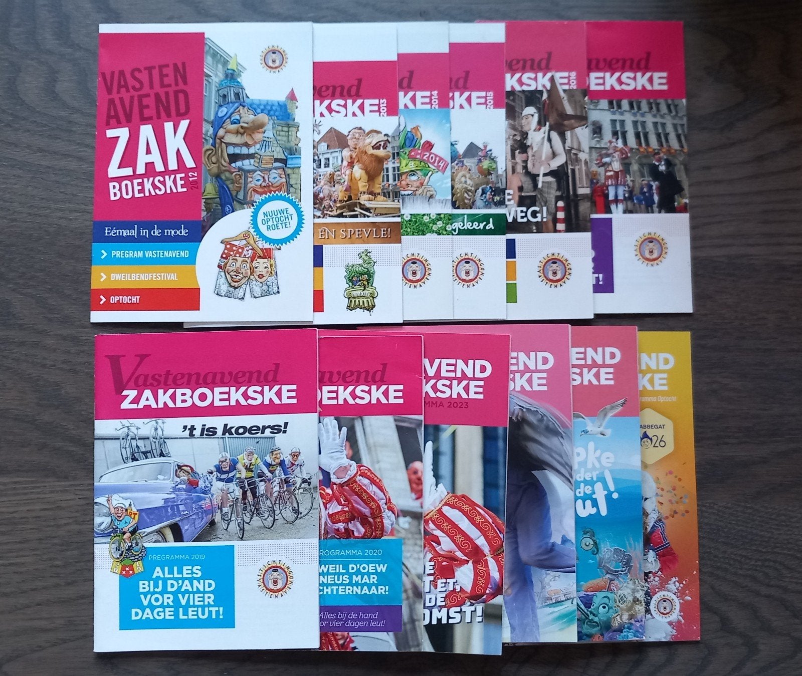 Zakboekskes Vastenavend Krabbegat 12 stuks, Ophalen, Gelezen, Overige typen