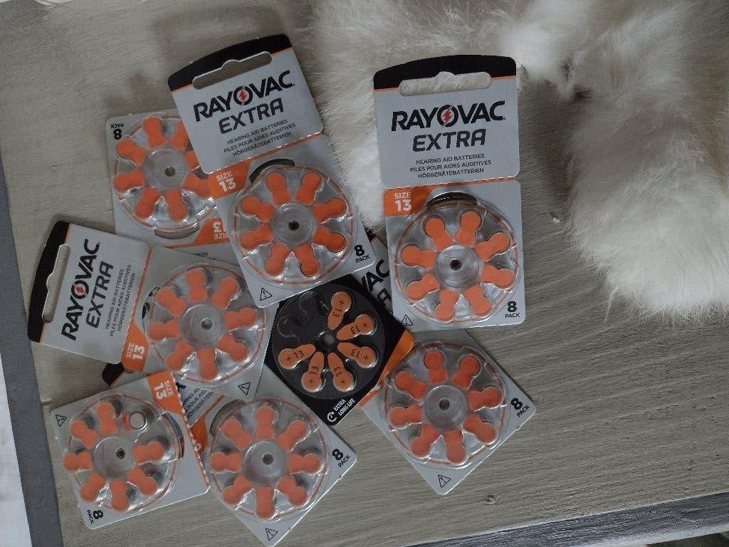 batterijen voor hoortoestellen nr 13 size ..totaal 7 pakjes, Ophalen, Nieuw