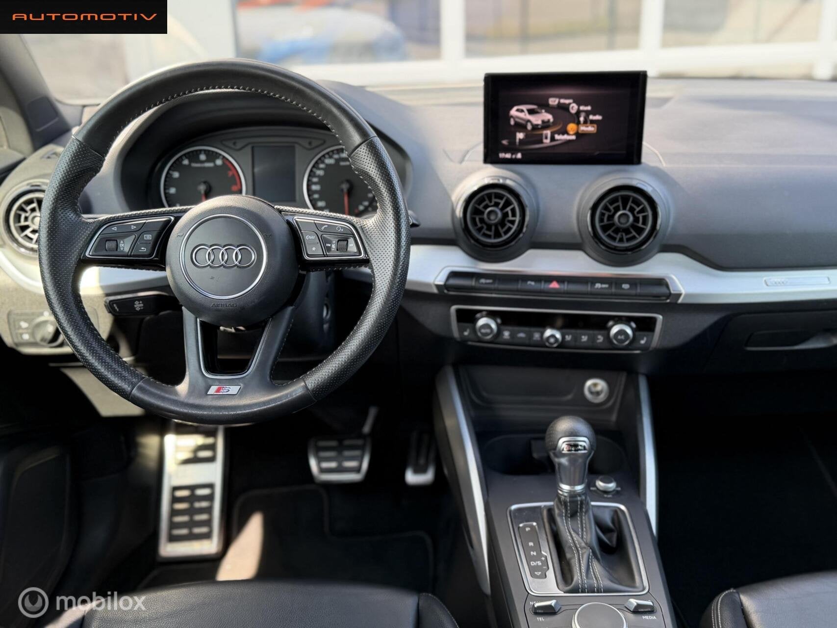 Audi Q2 1.4 TFSI S LINE / NAVI / S TRONIC / STOELVERWARMING, Auto's, Gebruikt, 4 cilinders, 150 pk, Wit
