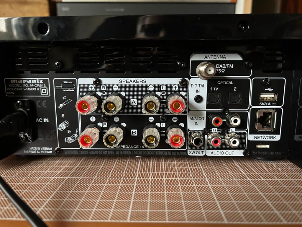 Marantz M-CR612 Network CD Receiver - Zo goed als nieuw, Ophalen of Verzenden, Zo goed als nieuw, Marantz