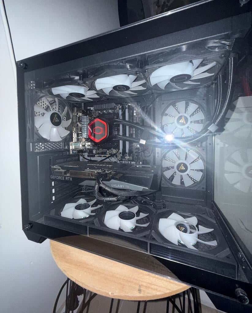 Ryzen 7 5800X + RTX 3060 Ti Gaming PC, Ophalen, Overige genres, 1 speler, Zo goed als nieuw