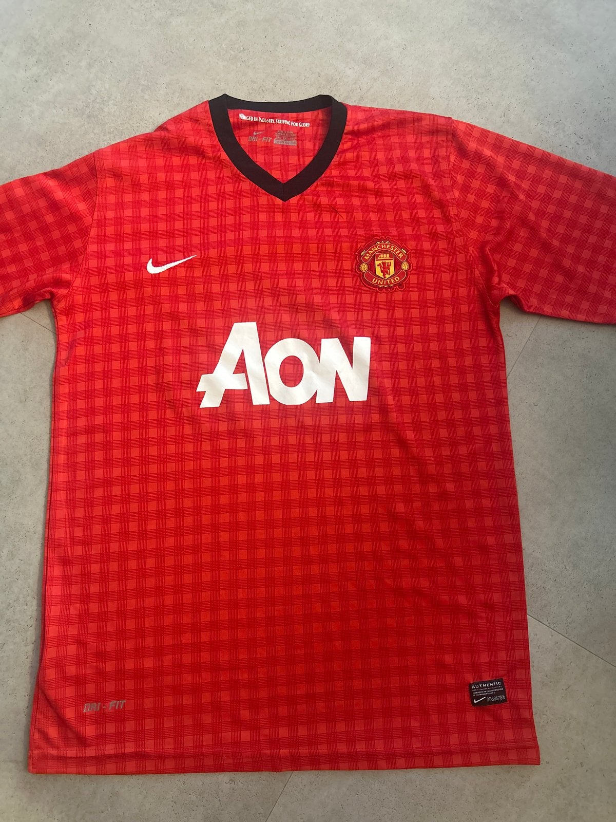 Manchester United Thuisshirt V. Persie 20, Overige maten, Ophalen of Verzenden, Zo goed als nieuw, Voetbal
