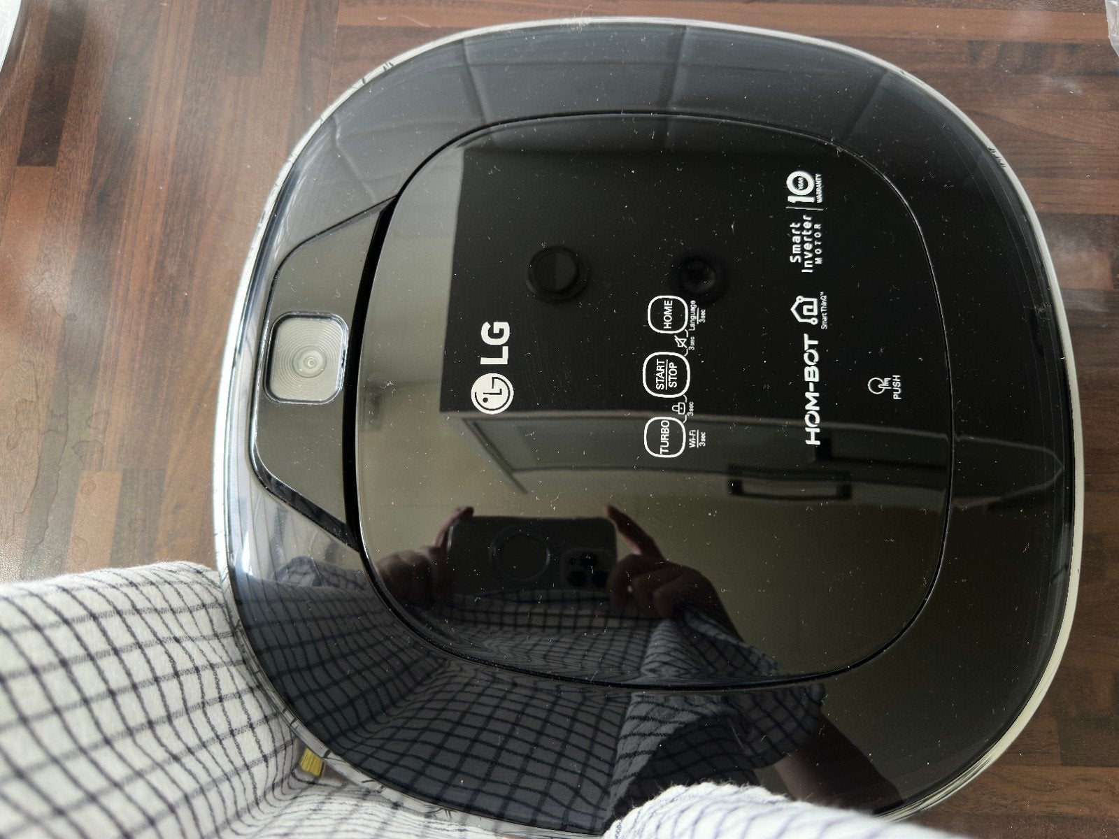 LG HOM-BOT VR650 Robotstofzuiger met Oplaadstation, Gebruikt, Ophalen of Verzenden, Inclusief accessoires, Robotstofzuiger